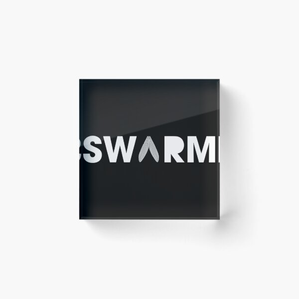 Item preview, Swarm White Logo designed and sold by tezoicelv.