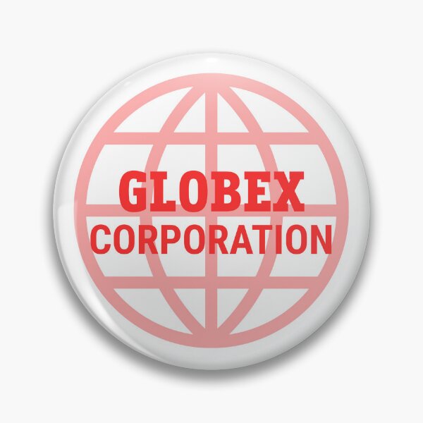 Artikelvorschau, Globex Corporation Logo – Minimalistisches dystopisches Unternehmensdesign entworfen und verkauft von SarkisovaNune.