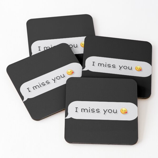 Item preview, I miss you text designed and sold by KajalGulgulia.