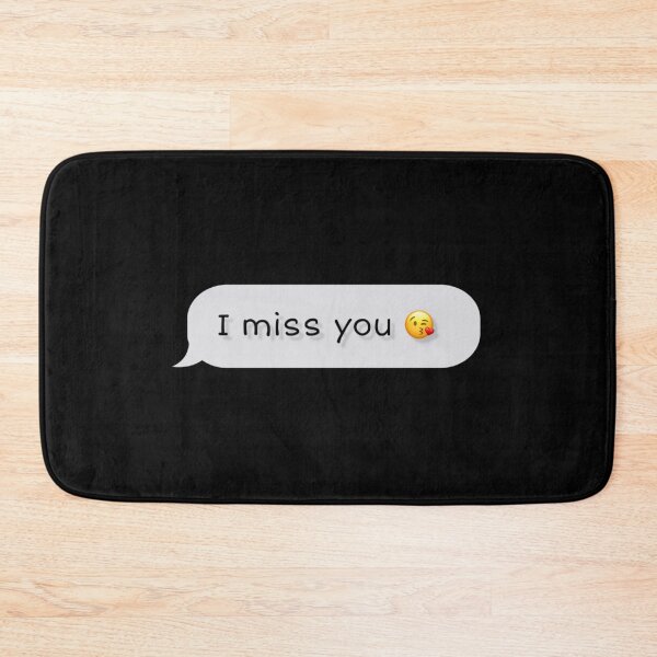Item preview, I miss you text designed and sold by KajalGulgulia.