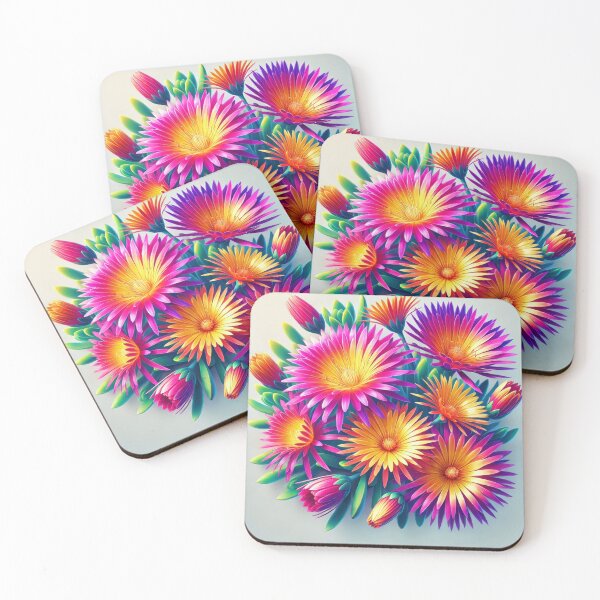 Item preview, Ice plants - Flower Power designed and sold by Eric Nagel.