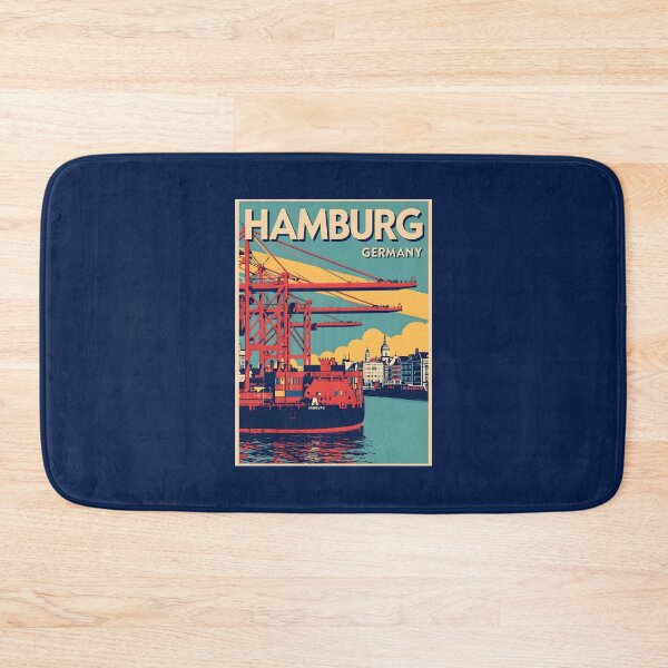 Item preview, Hamburg - Gemany  designed and sold by StudioRedKoala.