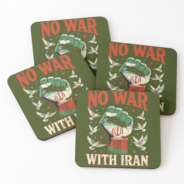 Item preview, No War with Iran Not War Stop Wars Iranian designed and sold by lazarolandry.