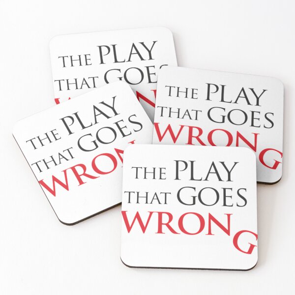 Item preview, The Play That Goes Wrong Broadway Logo designed and sold by israelshtav.