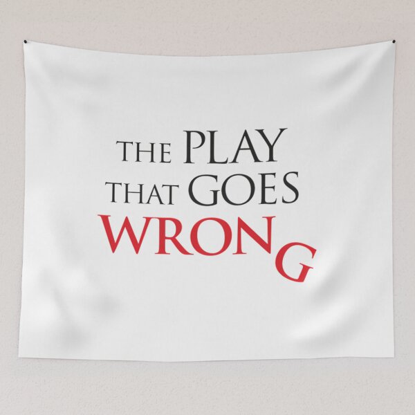 Item preview, The Play That Goes Wrong Broadway Logo designed and sold by israelshtav.