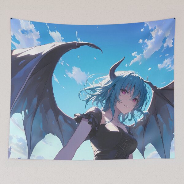 Item preview, Xenovia Quarta High School Dxd Skyline Wings And Blue Hair designed and sold by Spraykart.