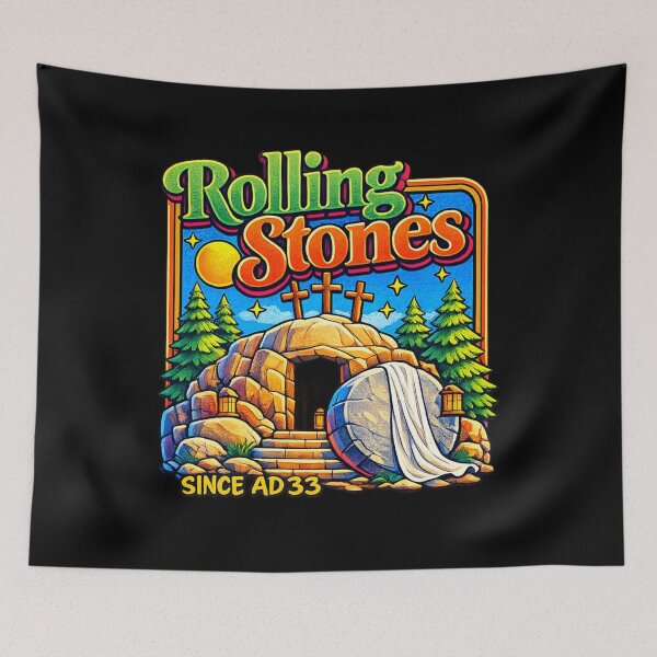 Item preview, Rolling Stones Since AD 33 - Christian Easter designed and sold by The Art by Rossouw.
