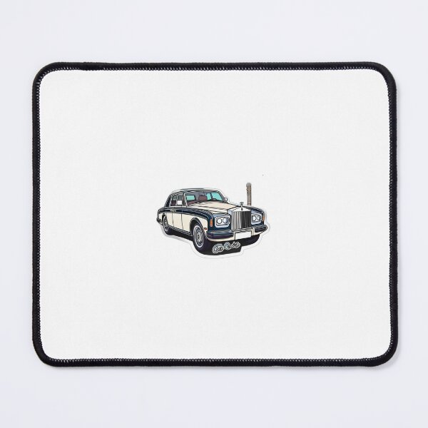 Item preview, Vintage Luxury Car Illustration | Classic Retro Automobile Sticker designed and sold by Sticker Sprout.