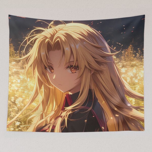 Item preview, Irina Shidou High School Dxd Golden Glow Blonde Hair Portrait designed and sold by Spraykart.