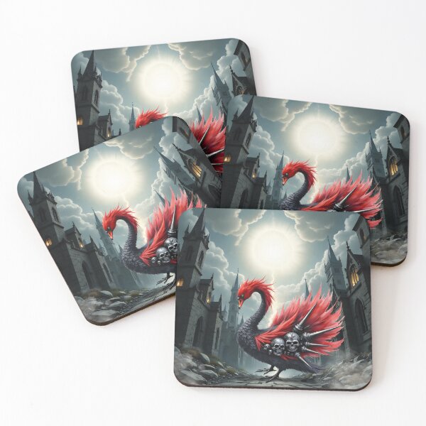 Item preview, Crimson Cathedral Swan. designed and sold by nicky2342.