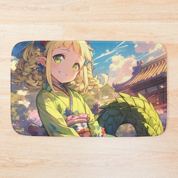 Item preview, Shiemi Moriyama Blue Exorcist Kimono Shrine Cute Spring Scene designed and sold by Spraykart.