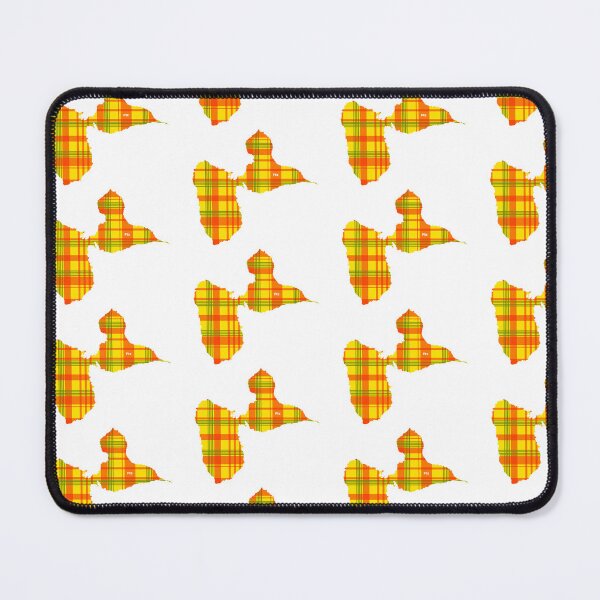 Item preview, Guadeloupe Map Madras Caribbean Island Design designed and sold by fritz-10signer.