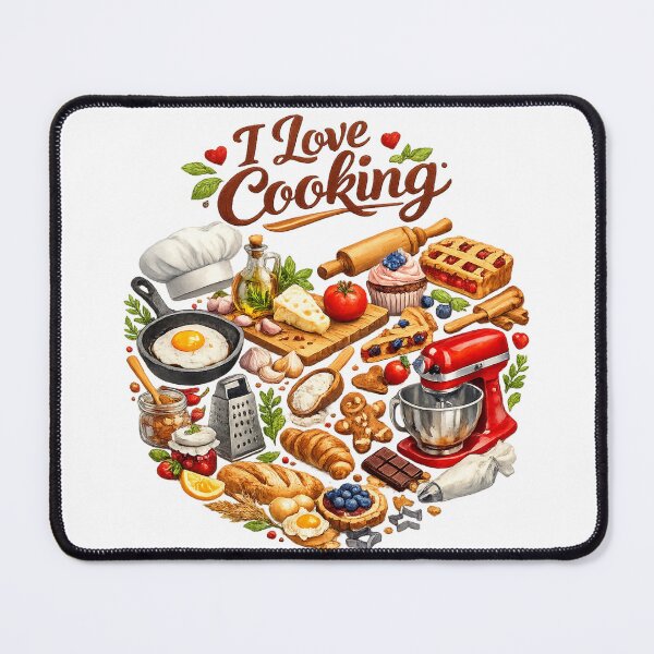 Item preview, Cooking Is My Love Language (and Also My Cardio) designed and sold by RolMerch.