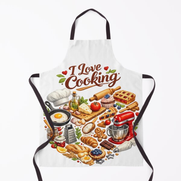 Item preview, Cooking Is My Love Language (and Also My Cardio) designed and sold by RolMerch.