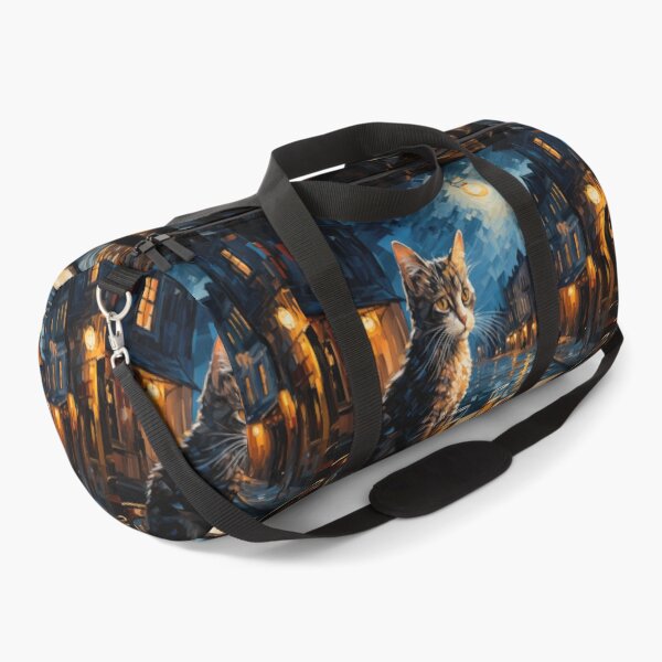Item preview, Moonlit Cat at Café Terrace designed and sold by Erika Kaisersot.
