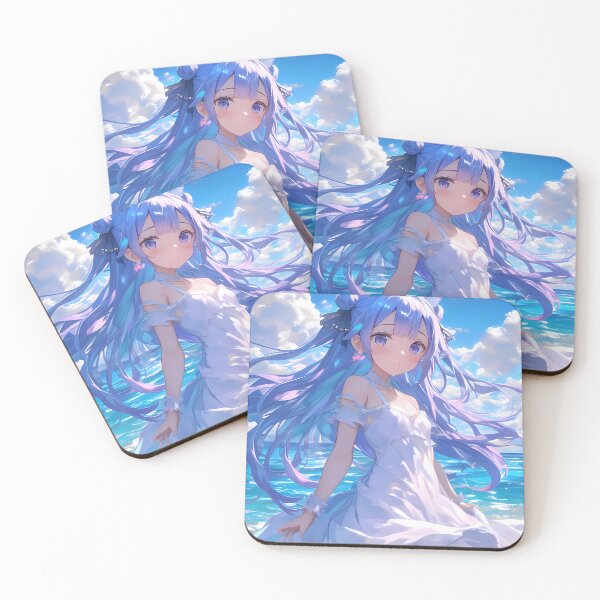 Item preview, Unicorn Azur Lane Pastel Hair Ocean Dreamy White Dress designed and sold by Spraykart.