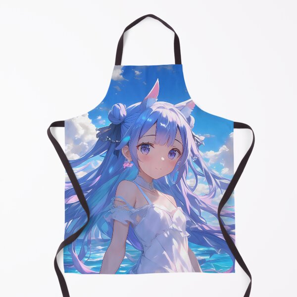 Item preview, Unicorn Azur Lane Pastel Hair Ocean Dreamy White Dress designed and sold by Spraykart.