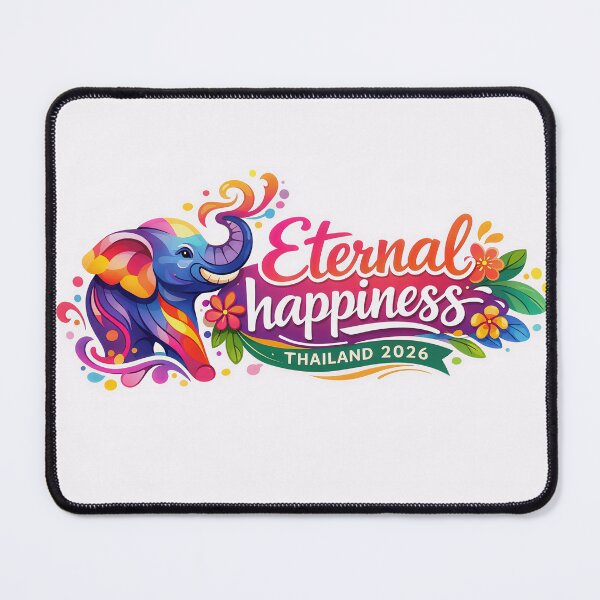 Item preview, Eternal happiness 2026 Thailand designed and sold by InkyKidArt.