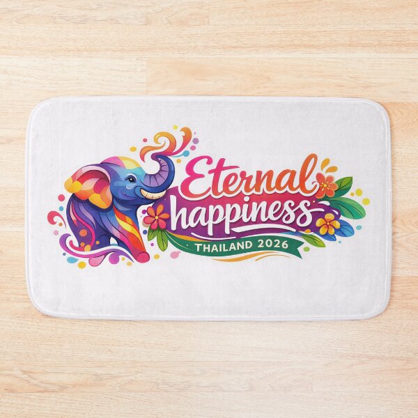 Item preview, Eternal happiness 2026 Thailand designed and sold by InkyKidArt.