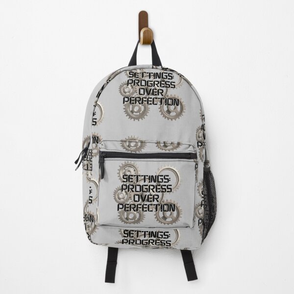 Item preview, Settings: Progress Over Perfection | Motivational Growth Mindset Design designed and sold by ejao-creatives.