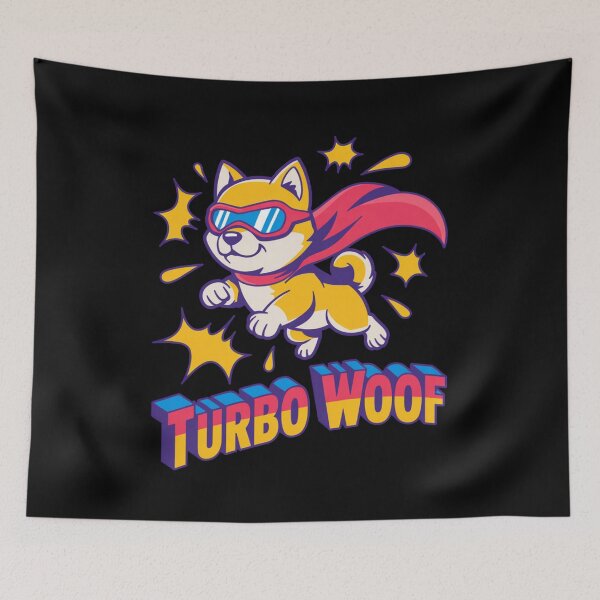 Item preview, superhero dog - funny dog - cute dog - dog lover - dog art - comic dog - heroic dog - super pup - cartoon dog - funny superhero - dog t shirt - dog gift - kids dog design - puppy hero designed and sold by JansenGS.
