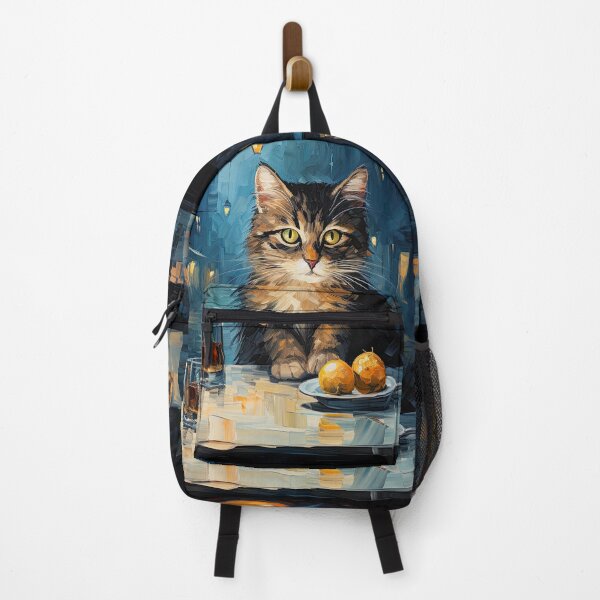 Item preview, Night Café Cat with Dessert designed and sold by Erika Kaisersot.