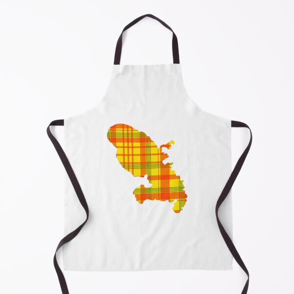 Item preview, Martinique Map Madras Caribbean Island Design designed and sold by fritz-10signer.