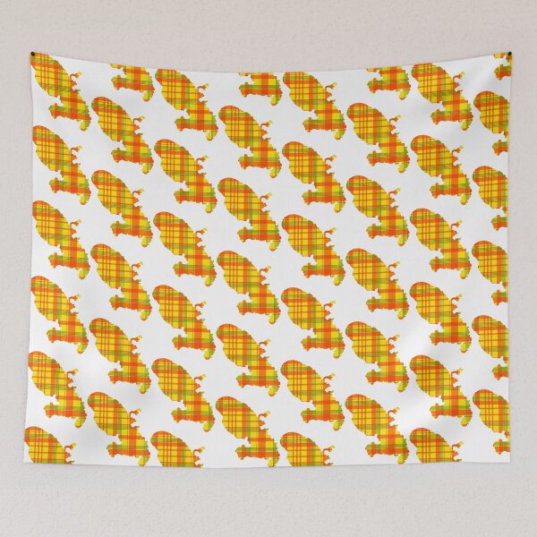 Item preview, Martinique Map Madras Caribbean Island Design designed and sold by fritz-10signer.