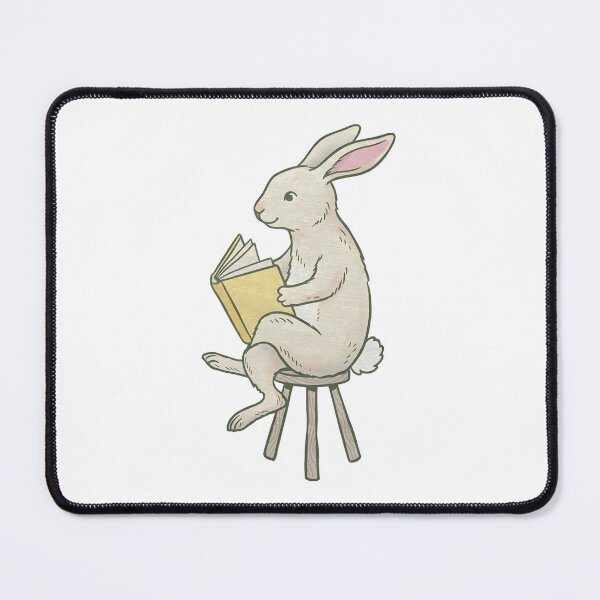 Item preview, Rabbit With Book designed and sold by Steele-Art.