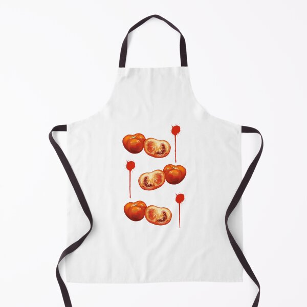 Item preview, Tomato Pattern With Red Juice Splashes designed and sold by Pryhozha.