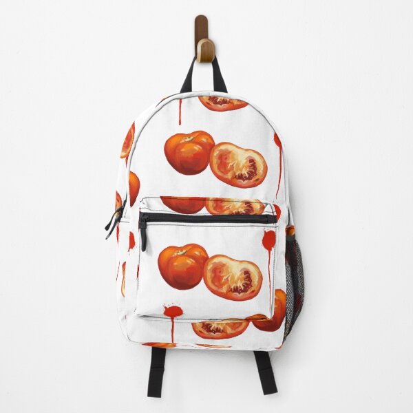 Item preview, Tomato Pattern With Red Juice Splashes designed and sold by Pryhozha.