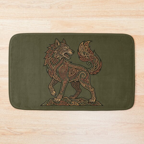 Item preview, Celtic Wolf, Viking Mythology, Spirit Animal designed and sold by SolaoLab.