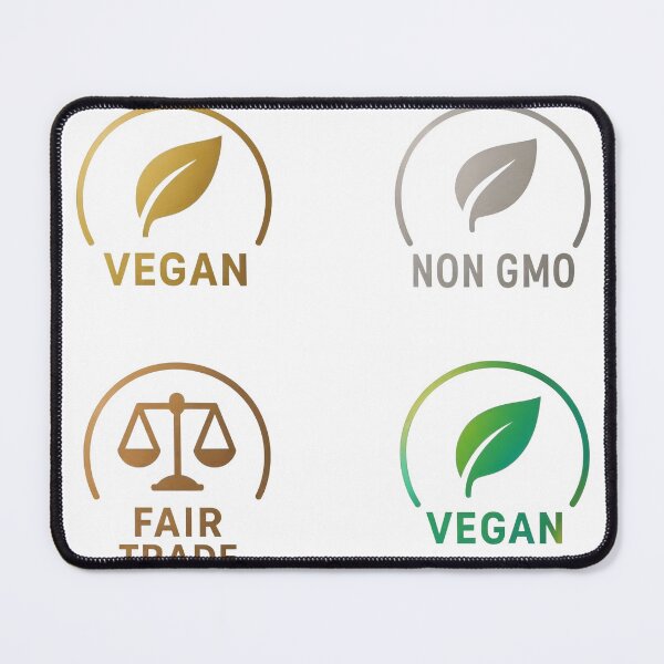 Item preview, Four eco friendly logos on transparent background designed and sold by Creative88Art.