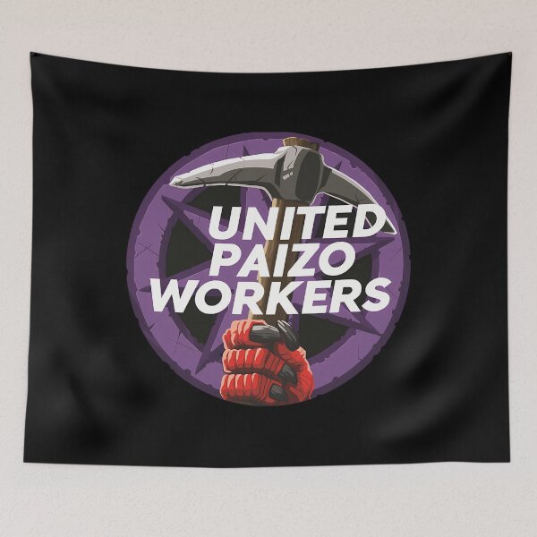 Item preview, United Paizo Workers Logo designed and sold by nazsnedsp.