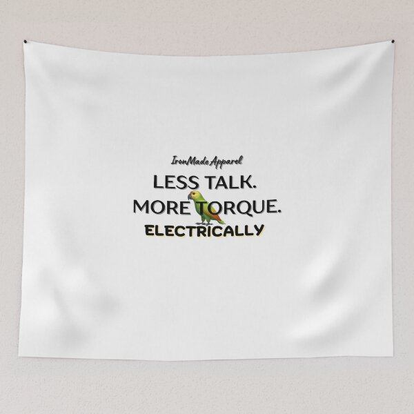 Item preview, Less Talk More Torque Electrician Shirt | Bold Blue Collar Humor Tee for Linemen, Contractors & Skilled Trades designed and sold by IronMade Apparel.