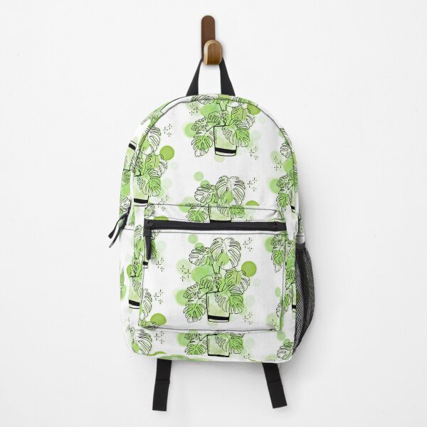 Item preview, Monstera in a Pot Outline in Green Tones - Lineart Illustration designed and sold by iamKRUK.