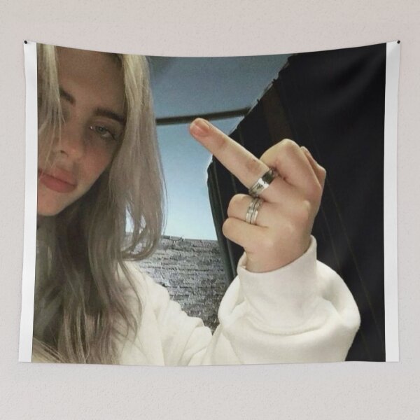 Item preview, Silver Hair Billie Eilish Meme designed and sold by Crealice.