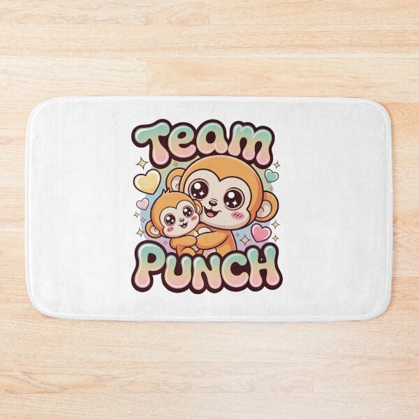Item preview, Team Punch – Kawaii Matching Golden Monkey Mama & Baby Pastel Rainbow Backdrop Gradient Tee | Mama Shirt designed and sold by DarylWelsh2024.