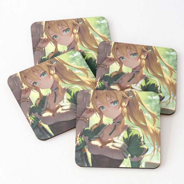 Item preview, Leafa Sword Art Online Forest Elf Ears Green Light Serenity designed and sold by Spraykart.