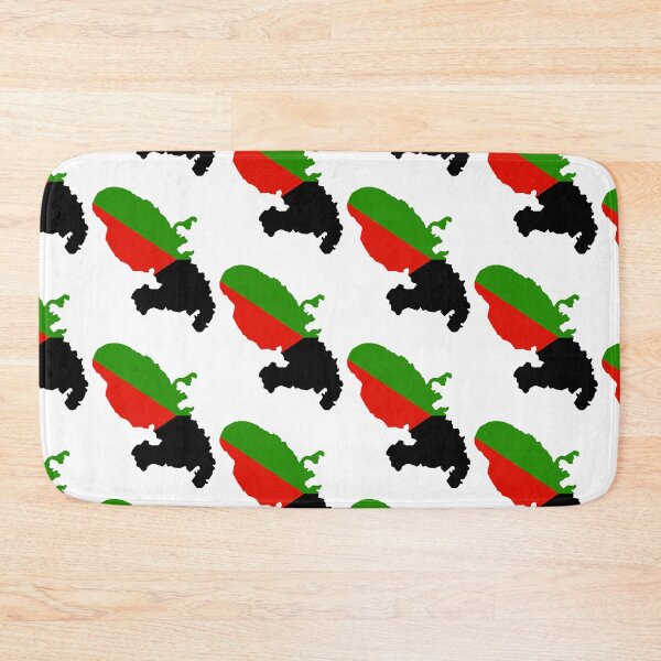 Item preview, Martinique Map Flag Red Green Black Design designed and sold by fritz-10signer.