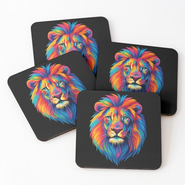 Item preview, Psychedelic Lion designed and sold by Silaris Designs.