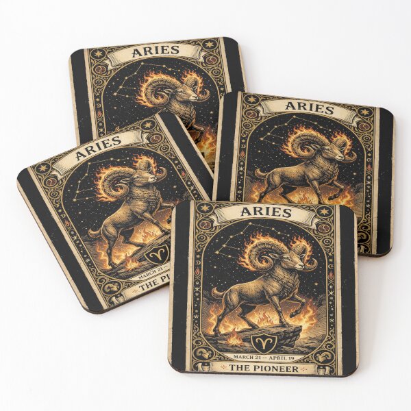 Item preview, Aries Tarot Card – The Pioneer designed and sold by 97Ts.
