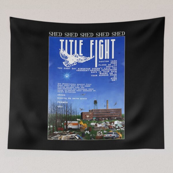 Item preview, Title Fight Shed Shed  designed and sold by The-Box-Style.