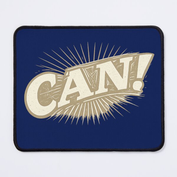 Item preview, CAN! Motivation in Trying Times – Vintage Typography designed and sold by Second Thought Studio.