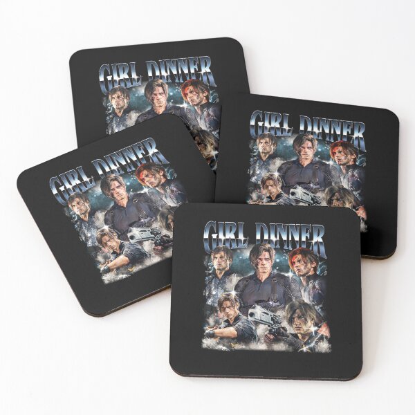 Item preview, Girl Dinner Leon Kennedy RE designed and sold by mcgary-haven.