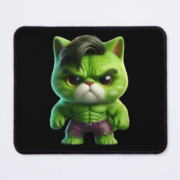 Item preview, Cute Kitten Cat Furious Hulk designed and sold by FlavaVerda.