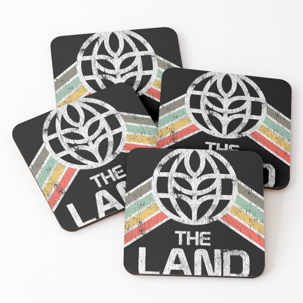 Item preview, The Land Logo Distressed In Vintage Retro Style designed and sold by nazsnedsp.