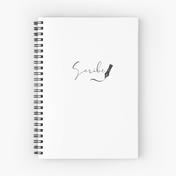 Item preview, Scribe Typography – Elegant Writer Script with Fountain Pen Illustration designed and sold by PKDWriterMerch.