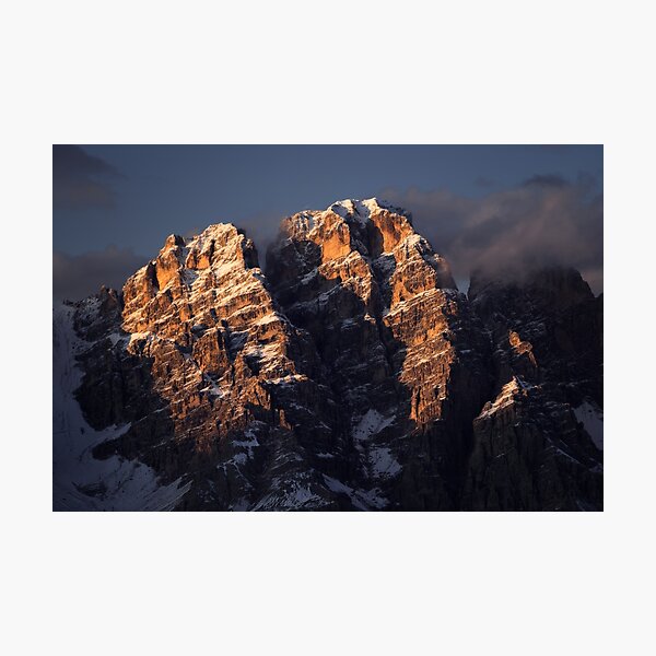 Cristallo Sunset Fotodruck