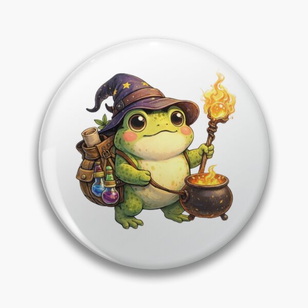 Item preview, The Sorcerer Toad and His Potions designed and sold by FroggyOnly.